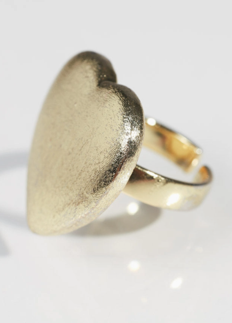 Gold Heart Ring