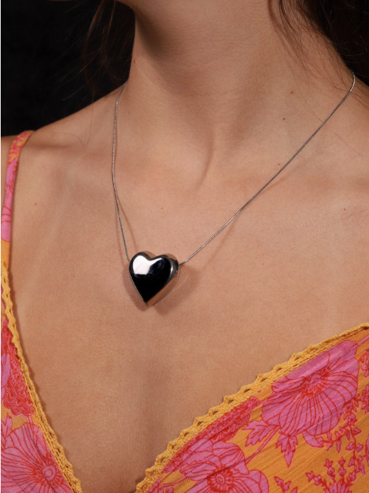 Luxe Heart Pendant Necklace