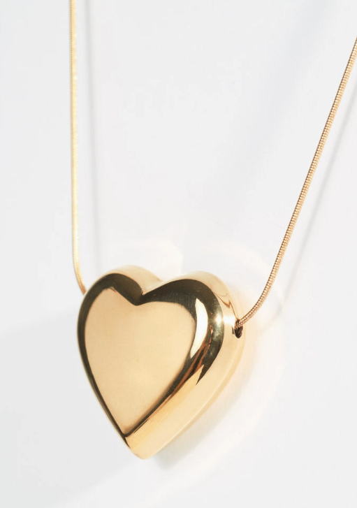 Luxe Heart Pendant Necklace