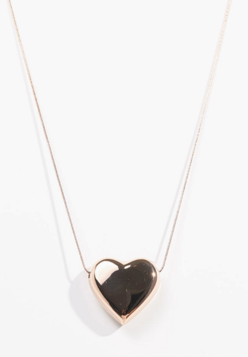 Luxe Heart Pendant Necklace